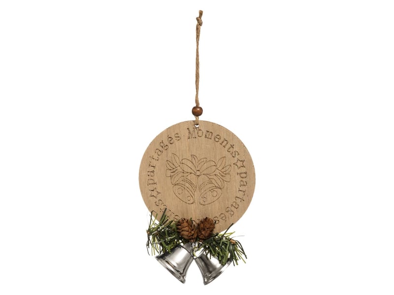  Sujet de noël boule plate cloche  - Conforama C