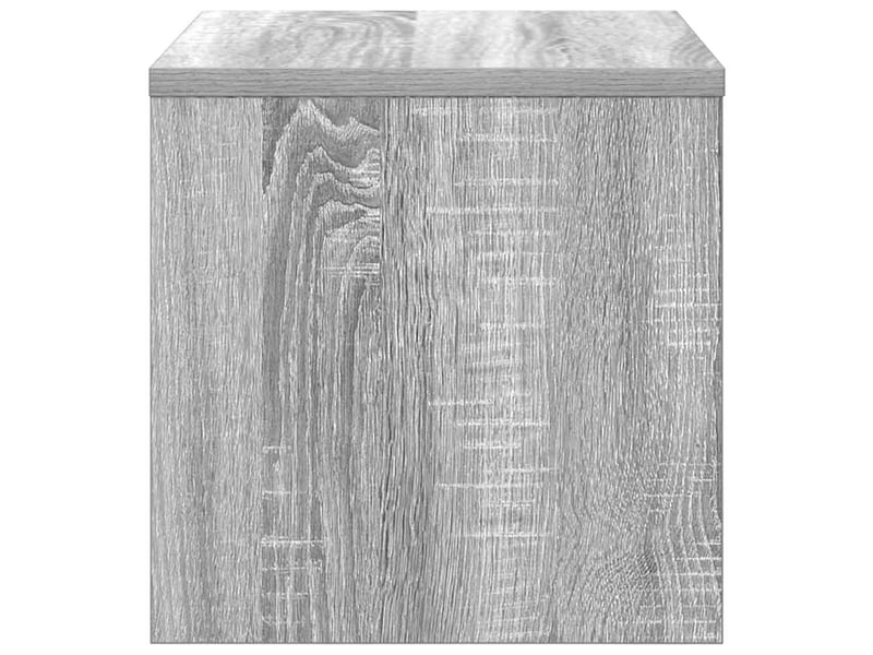  Table de chevet - cabinet de chevet - table de nuit sonoma gris 40x30x30 cm bois d'ingénierie  - Conforama E