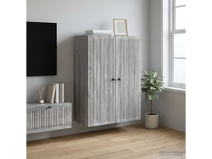 Armoire     <strong></strong> <strong></strong> coloris gris largeur 66 cm