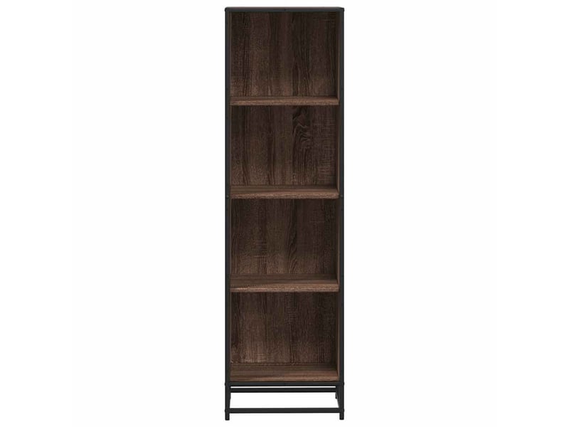  Bibliothèque, étagère de rangement chêne marron 40x35x139 cm bois d'ingénierie  - Conforama D