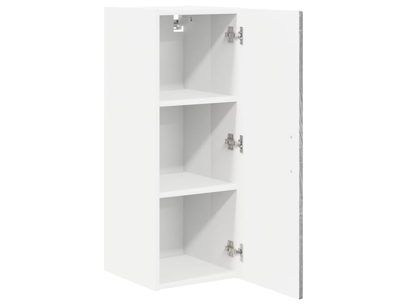 Meuble mural de cuisine | armoire de cuisine 2 pcs gris sonoma bois d'ingénierie shl6277 - Conforama E