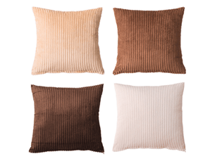Coussin rayé uni pour canapé, cadeau, appui - tête, dossier 50 cm, 50 x 50 cm, multicolore