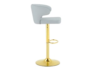 tabouret de bar assise réglable en hauteur  PANGIVO W3658P438277 - gris