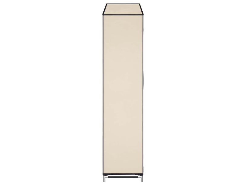  Meuble à chaussure | armoire à chaussures avec housse crème 115x28x110 cm tissu  - Conforama E