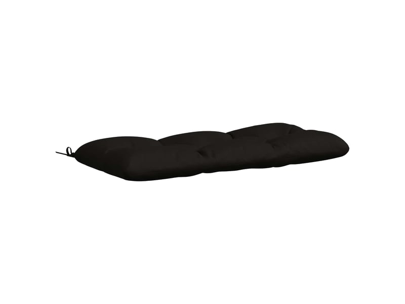  Coussin de banc, coussin d'assise, coussin de canapé vianen 100 % polyester noir 110 x 50 x 12 cm cf53981  - Conforama A