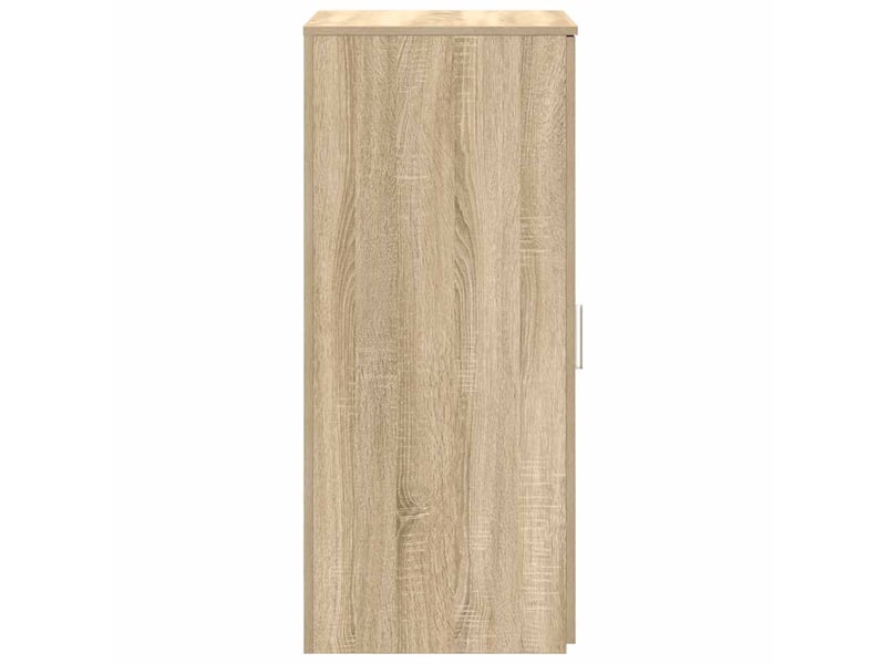  Armoire rangement salon chêne sonoma 50x45x103,5 cm bois d'ingénierie  - Conforama E