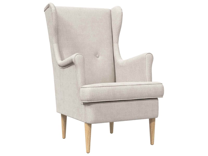 Vidaxl fauteuil crème ares - Conforama D