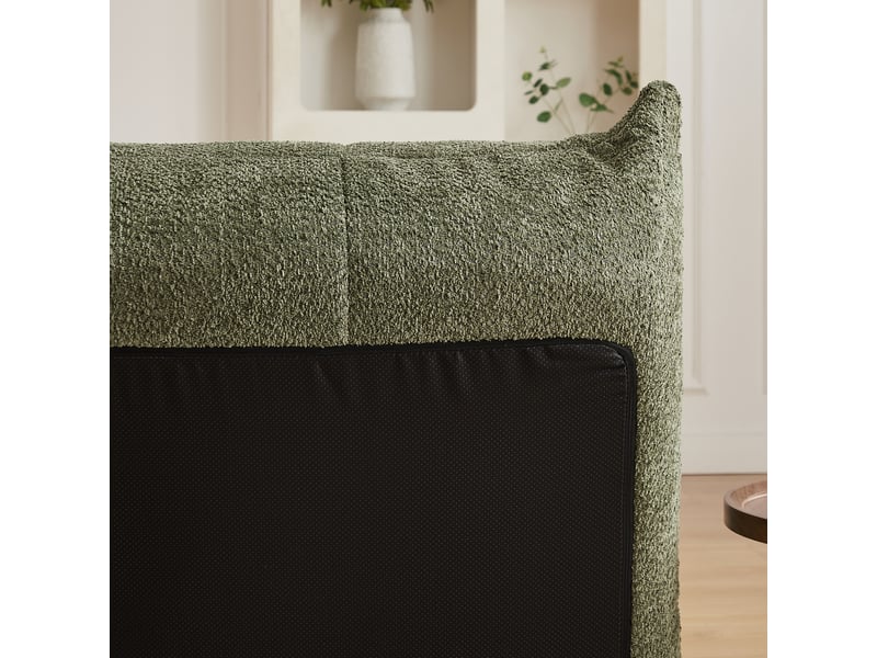  Canapé togo et pouf lounge au sol – fauteuil sans bras, mousse à mémoire de forme, salon, chambre, bureau  - Conforama E