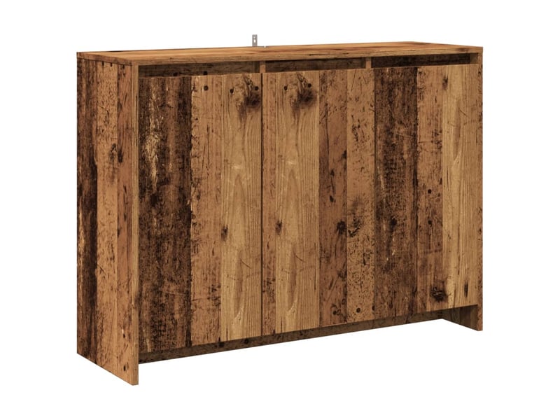  Buffet - bahut - meuble de rangement vieux bois 102x33x75 cm bois d'ingénierie  - Conforama A