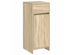 Armoire de salle de bain, meuble de rangement chêne sonoma 35x36.5x85 cm