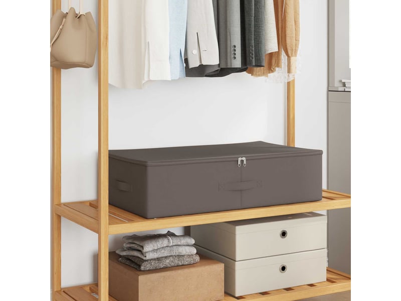  Boîte de rangement 24 pcs tissu intissé 70x40x18 cm 50,4 l shl46046  - Conforama B
