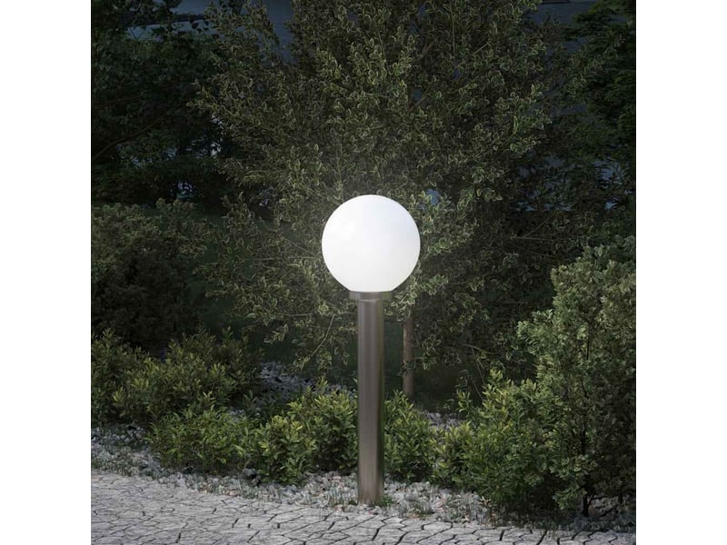 Borne lumineuse, lampadaire 80 cm en acier inoxydable ip44 shl5879  - Conforama B