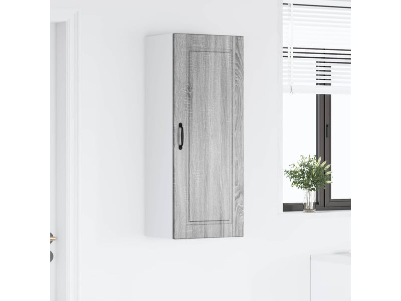 Meuble mural de cuisine, armoire de cuisine gris sonoma 40x31x100cm  - Conforama D