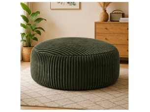 Fauteuil fixe <strong>MODENVIE</strong> <strong></strong> Velours côtelé vert vendu A l'unité
