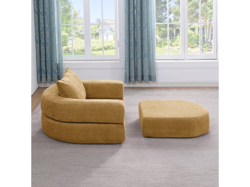  Canapé convertible, canapé-lit, format compressé, pliable, mobilier pour espace de vie, pour salon et séjour  - Conforama R