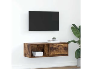 Meuble tv coloris marron 80 cm