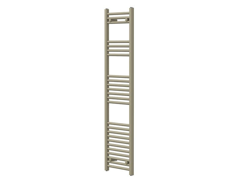  Luxebath sèche-serviettes design sahara 400 x 1500 mm, raccordement latéral, droit, haute conductivité thermique, radiateur mural porte-serviettes pour salle de bain, puissance 500 w, beige mat ECD Germany GmbH - Conforama A