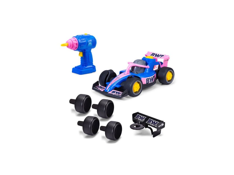  Kit voiture de course a assembler formule 1 23 pieces avec outil electrique SMO4006333106170 - Conforama A