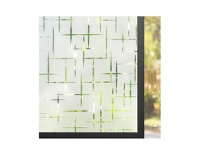 Film fenêtre statique dépoli pour vitre – protection et intimité, 45x200cm