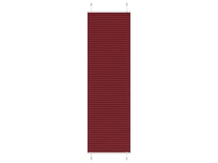 Store plissé, store de fenêtre rouge bordeaux 60x200 cm largeur du tissu 59,4 cm cf47047
