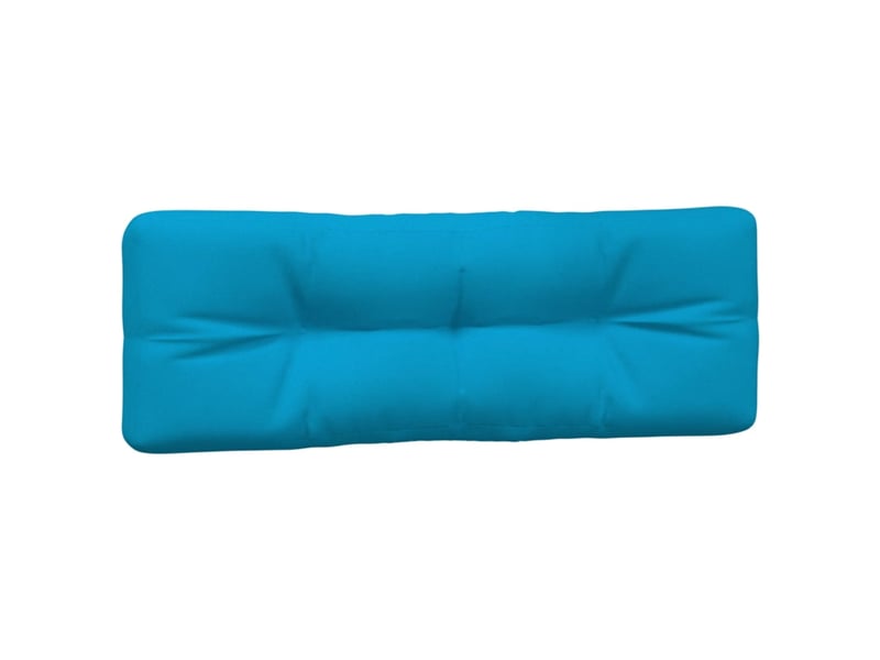  Lot de 2 coussins de palette, coussins de canapé bleu tissu cf59515  - Conforama E