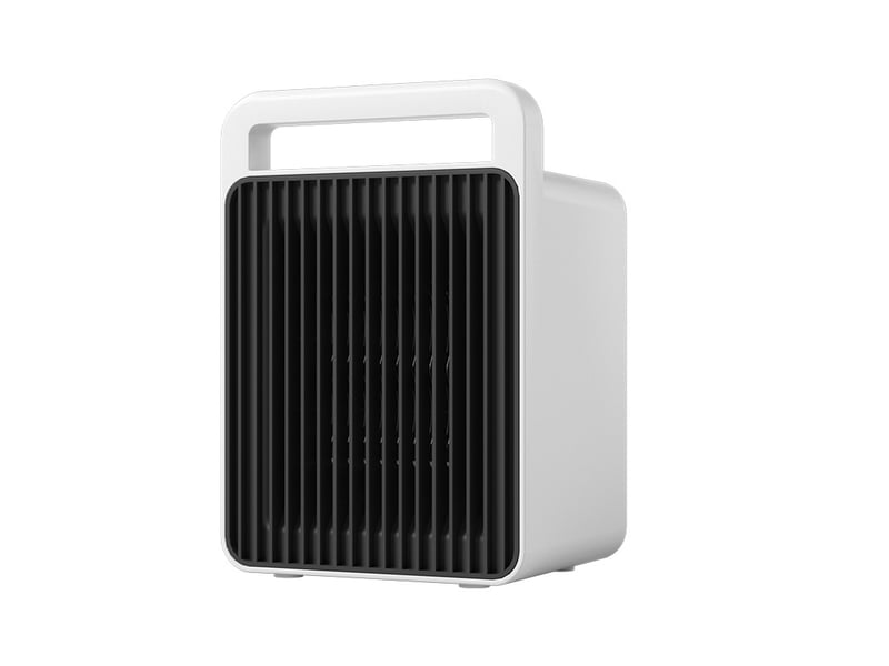  Chauffage d'appoint portable pour l'intérieur - cheminée de table - convient pour la maison, le bureau, la chambre - chauffage d'hiver, blanc  - Conforama B
