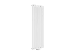 Emke radiateur à eau chaude, radiateur plat seule couche connexion centrale, montage mural vertical design, blanc 180 x 53.8 cm, 979w