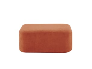 Pouf 96x69x45 cm orange
