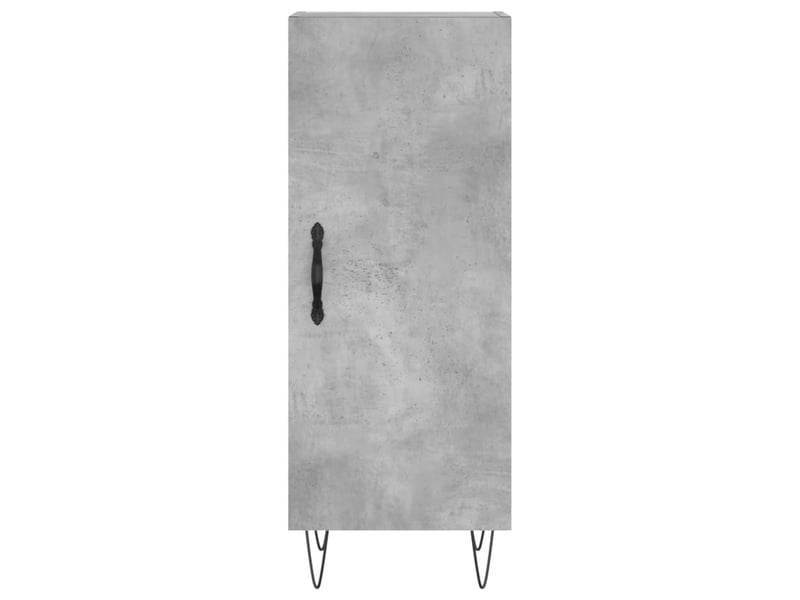  Buffet - bahut - meuble de rangement gris béton 34,5x34x90 cm bois d'ingénierie  - Conforama E