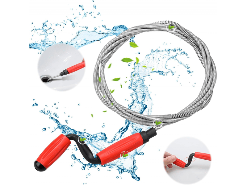  Furet deboucheur canalisation avec manivelle 3m spirale deboucheur canalisation professionnel deboucheur wc deboucheur evier furet  - Conforama A