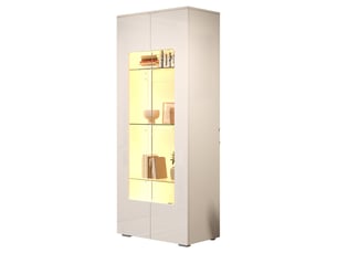 Vitrine coloris blanc <strong>BGSRYAO</strong> <strong></strong> - 70 cmx40 cm