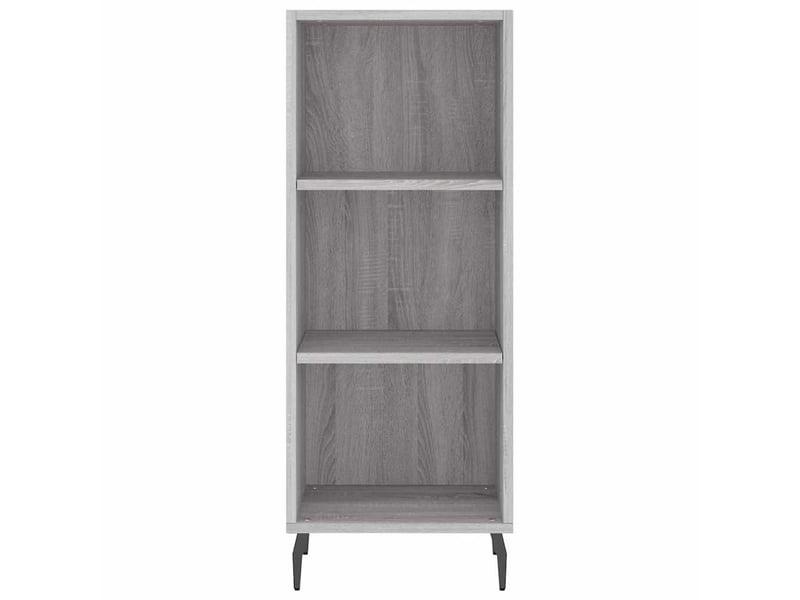  Buffet - bahut - meuble de rangement sonoma gris 34,5x32,5x90 cm bois d'ingénierie  - Conforama D