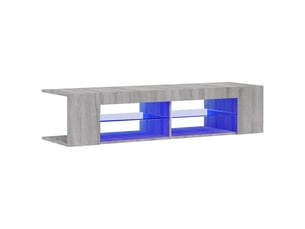 Meuble tv coloris gris 135 cm   