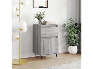 Buffet - bahut - meuble de rangement sonoma gris 40x35x70 cm bois d'ingénierie