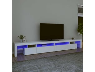 Meuble tv coloris blanc  <strong></strong>  <strong></strong>