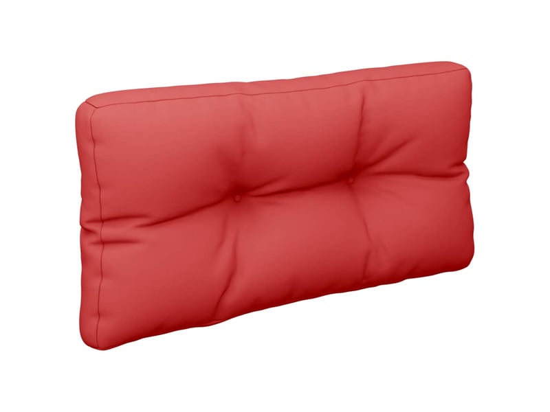  Lot de 2 coussins de palette, coussins de canapé rouge tissu cf59616  - Conforama E