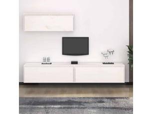 Meuble tv coloris blanc 100 cm <strong></strong>  <strong></strong>