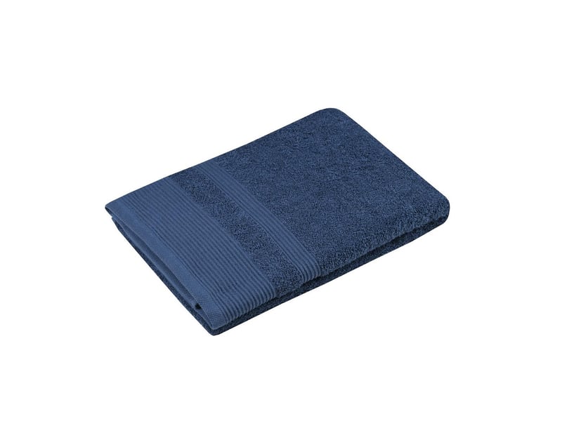 Serviette de toilette en coton lilas  - Conforama A