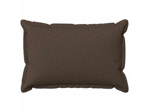 Lot de 6 housses de coussin houten taupe 50 x 75 cm lin synthétique cf50019