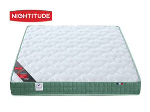 Matelas 160x200 cm <strong>NIGHTITUDE</strong> <strong>L'INTREPIDE</strong> Mousse + latex soutien Ferme épaisseur 16 cm