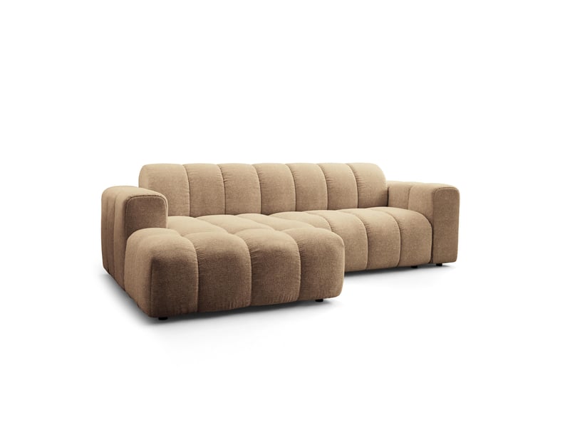  Canapé d'angle tisi, tkanina strukturalna beige  - Conforama A