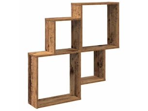 Etagère 80 cm coloris marron  