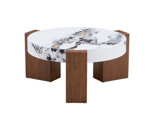 Table basse rond(e) coloris bicolore UVRION