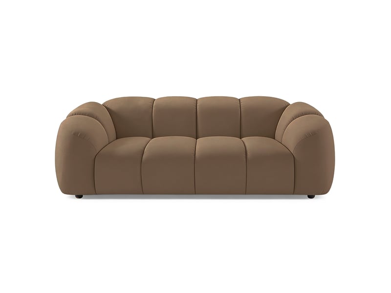  Selsey millma - canapé - 220 cm - velours brun clair Millma - Conforama D