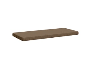 Coussin de banc, coussin d'assise, coussin pour chaisecanapé 1 pièce vught 100 % polyester taupe cf52314