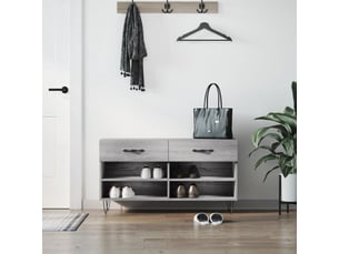 Meuble à chaussures 3 paire(s)  <strong></strong>  <strong></strong> coloris gris