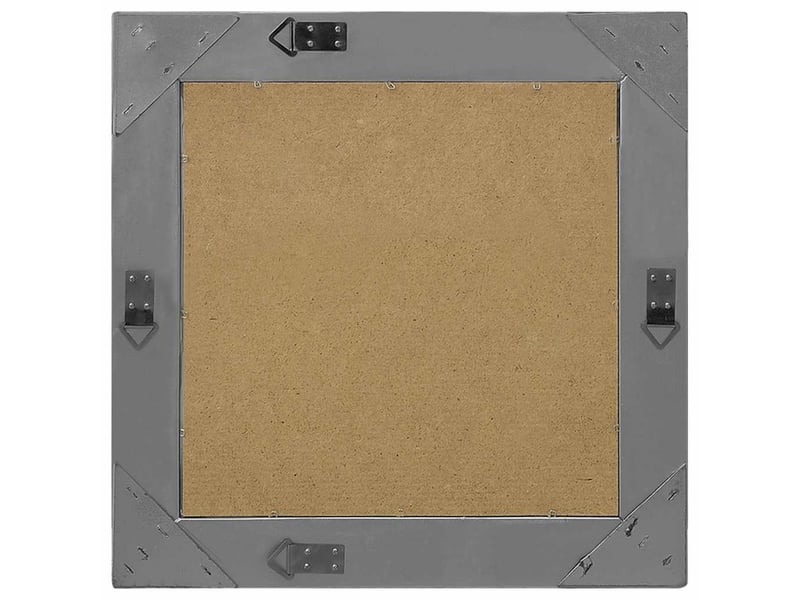  Miroir mural style baroque 50x50 cm noir cf62883  - Conforama C
