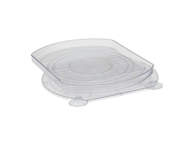  Organiseur de frigo pivotant smart fridge 39cm transparent  - Conforama B