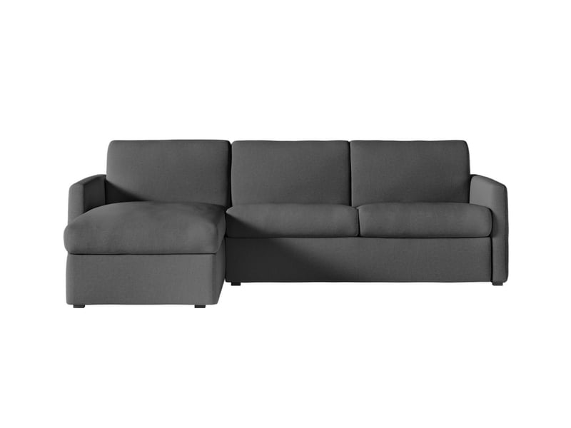  Alice - canapé d'angle réversible convertible système couchage express 4 places en tissu  - Conforama A