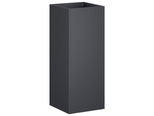 Jardinière - cache-pot de jardin anthracite 20 x 20 x 40 cm